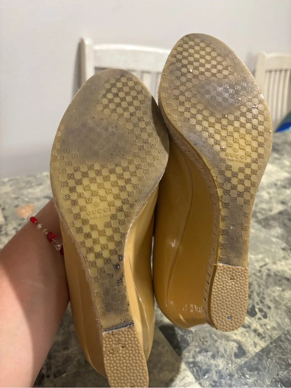 Gucci patent leather